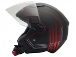 Κράνος Ανοιχτό ZEN ZN-700 Μαύρο-Κόκκινο